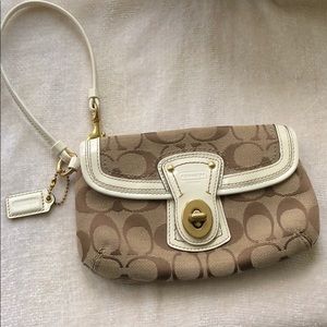 COACH Canvas Wrislet